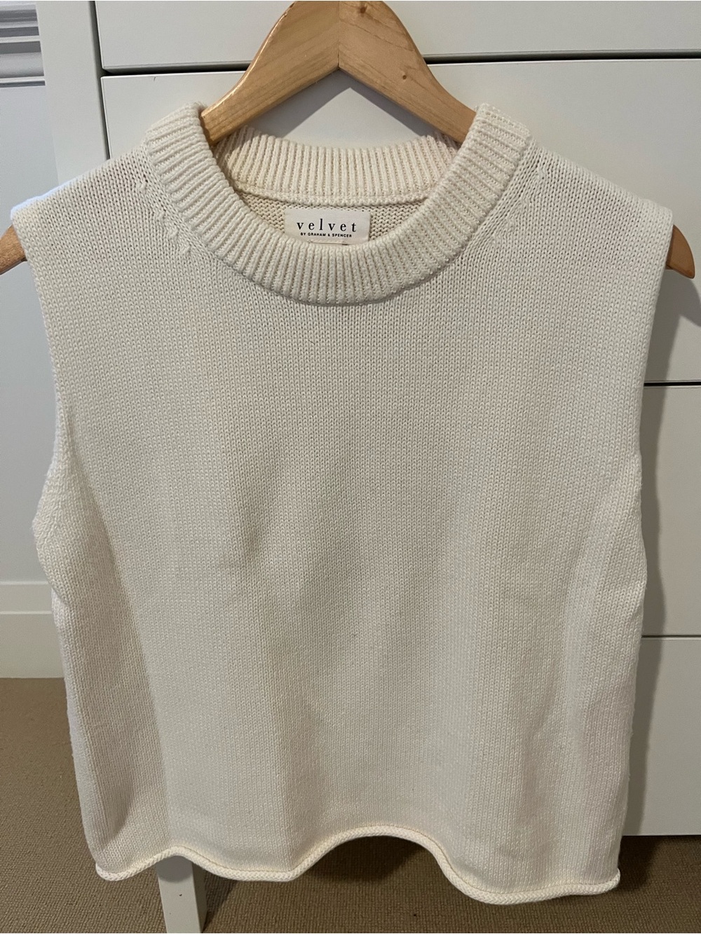 Cotton/Cashmere vest by Velvet